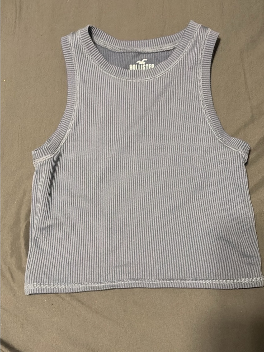 Hollister Ribbed Tank Top womens size extra small (xs)